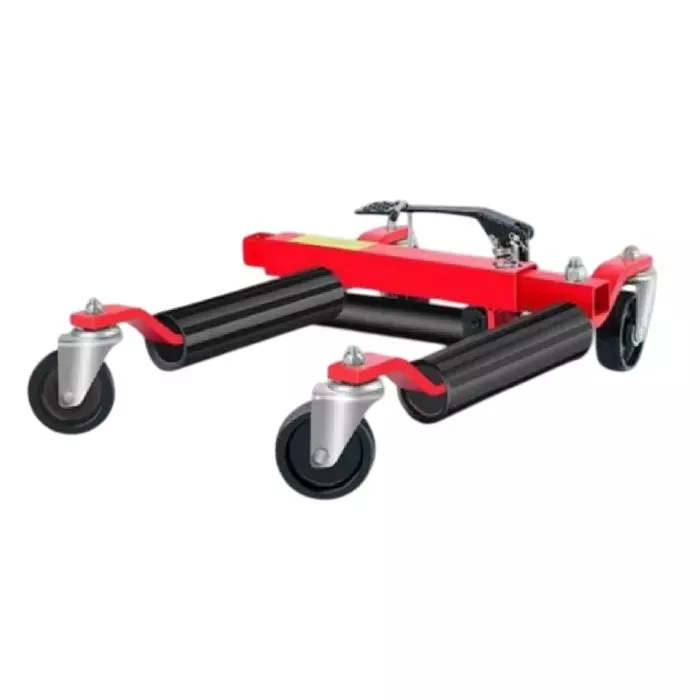 AGE TECH Vehicle Position Jack Q235 Steel Body, 750 Kg Capacity and 295 mm Roller Length, SD2002