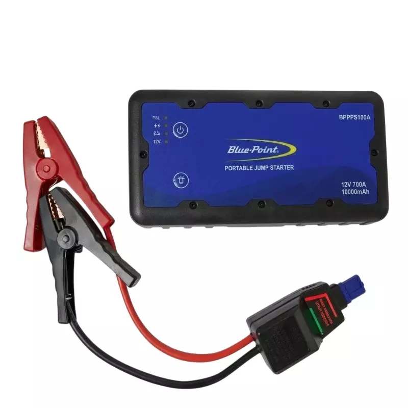 Blue-Point Jump Starter Battery Booster 15000 mAh Battery Capacity and Plastic Body for Industrial Use, BLPPB400A