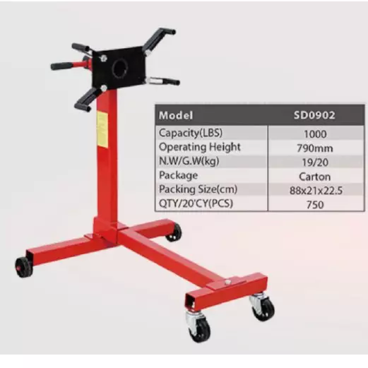 age-tech-engine-stand-q235-steel-body-1-ton-capacity-and-790-mm-operating-height-sd0902
