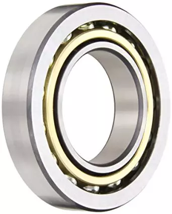 FAG Single Row Angular Contact Ball Bearing, Inner Dia 25 mm, Outer Dia 52 mm, Width 15 mm, 7205B.TVP