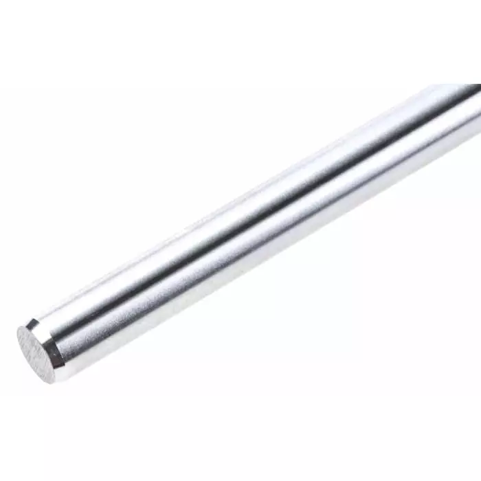 Bosch Rexroth 0.4m Long Steel Closed Bush Shaft, 8 mm Shaft Diam. , Hardness 60HRC, h6 Tolerance, R100000800,400mm