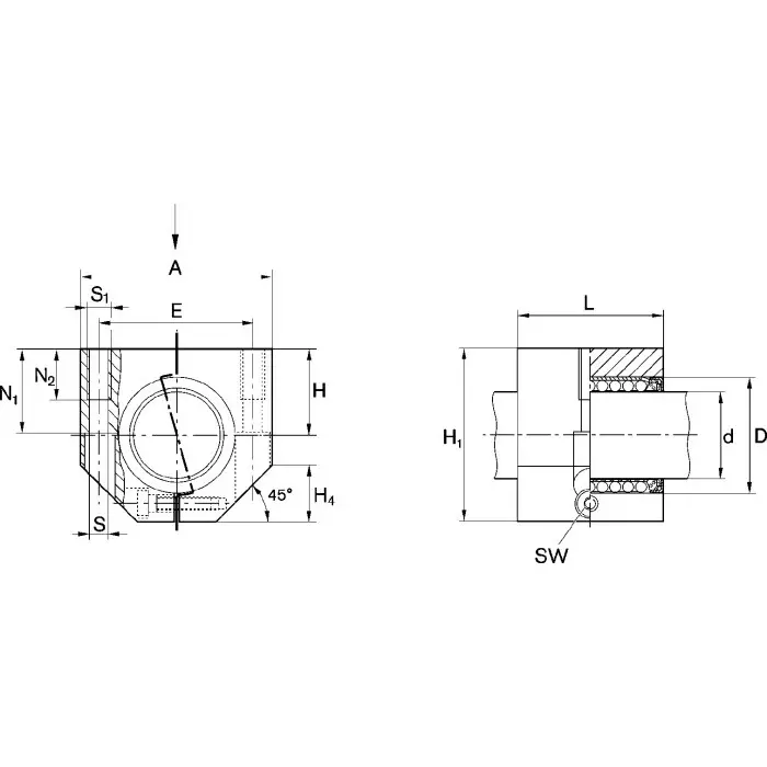 Bosch Rexroth Bearing Unit, R102723044