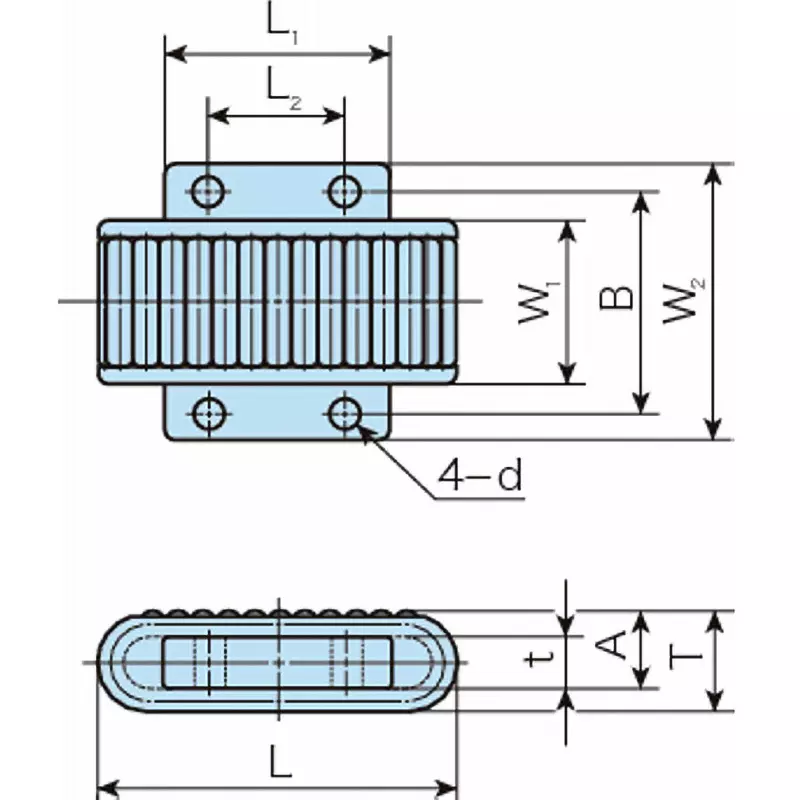 iko-roller-way-sr-85-mm-inner-dia-252000-n-load-rating-125-mm-length-sr50125