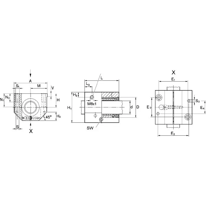 Bosch Rexroth Bearing Unit, R103562520