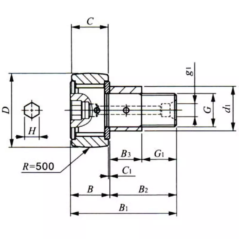 iko-cam-follower-with-eccentric-collar-cfe-vb-72-mm-outer-diameter-and-29-mm-width-cfe24-1vb