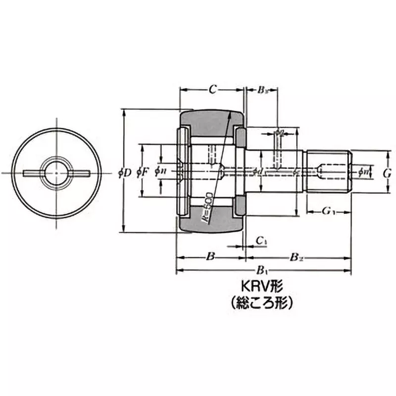 ntn-ntn-full-roller-type-cam-follower-30-mm-outer-diameter-and-12-mm-width-krv30llh