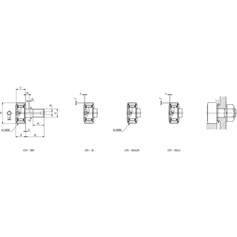 iko-cam-follower-cr-inch-series-cr-b-type-3175-mm-width-cr32b