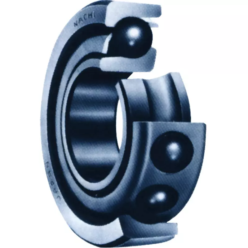 nachi-single-row-angular-contact-ball-bearing-machined-cage-standard-type-7303-nominal-no-7303