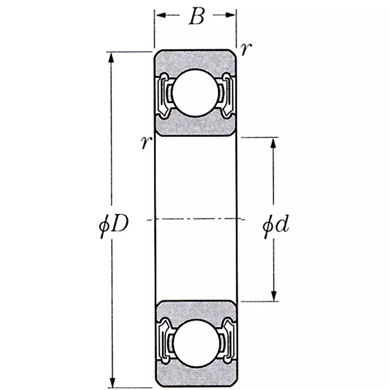 ntn-deep-groove-ball-bearings-6200-series-non-contact-seal-type-with-retaining-ring-35x72-mm-diameter-and-17-mm-width-b-6207llbnr