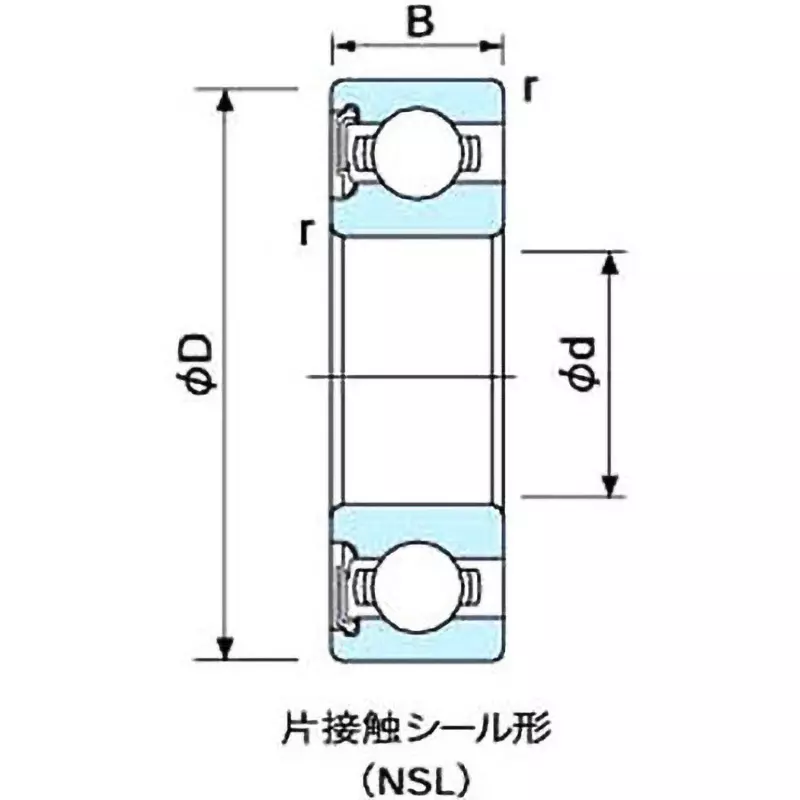 nachi-single-row-deep-groove-ball-bearings-6200-series-nse-35x72-mm-diameter-and-17-mm-width-b-6207nse