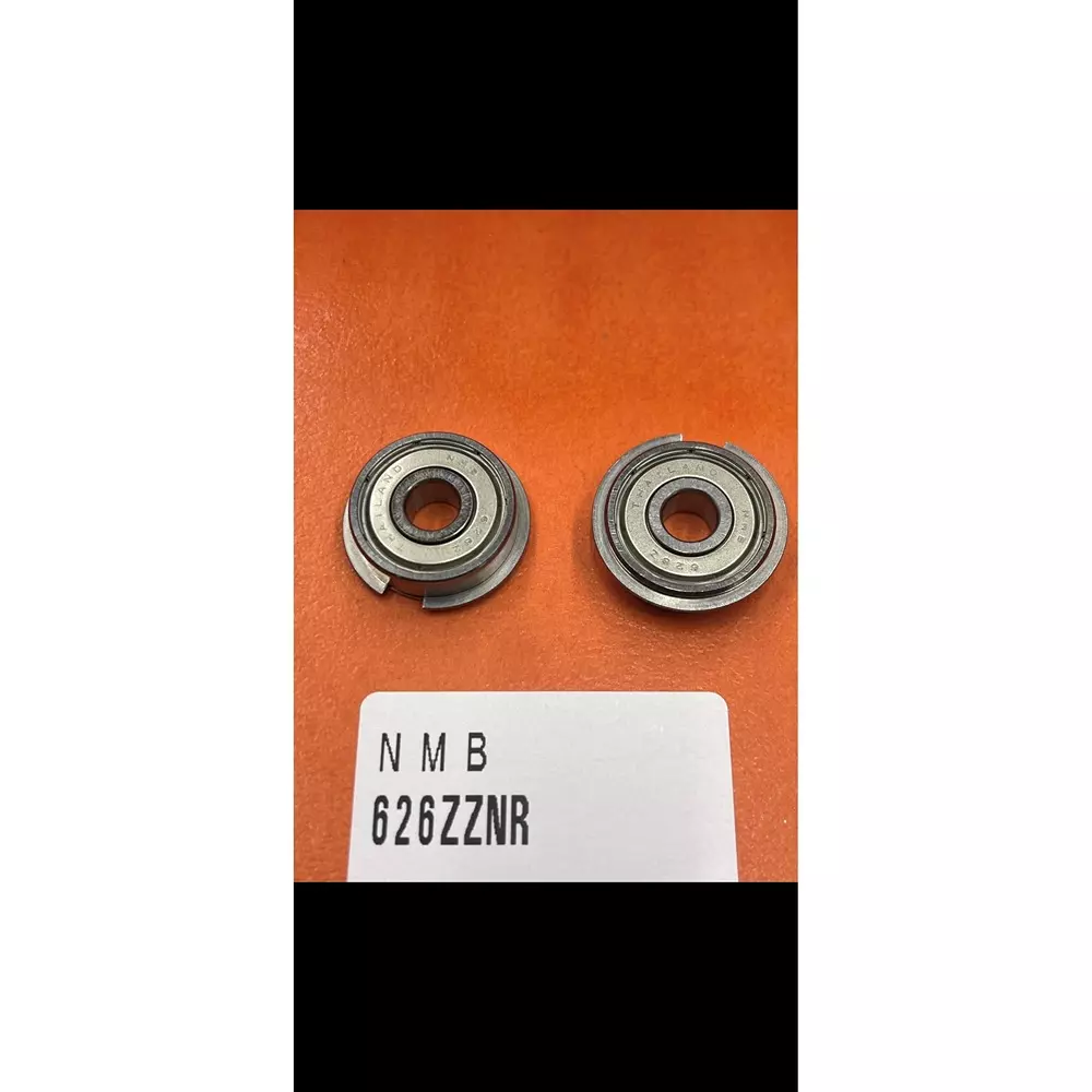 NMB Technologies Deep Groove Ball Bearing 19.0 mm Outer Diameter 6.0 mm Width, 626ZZNR