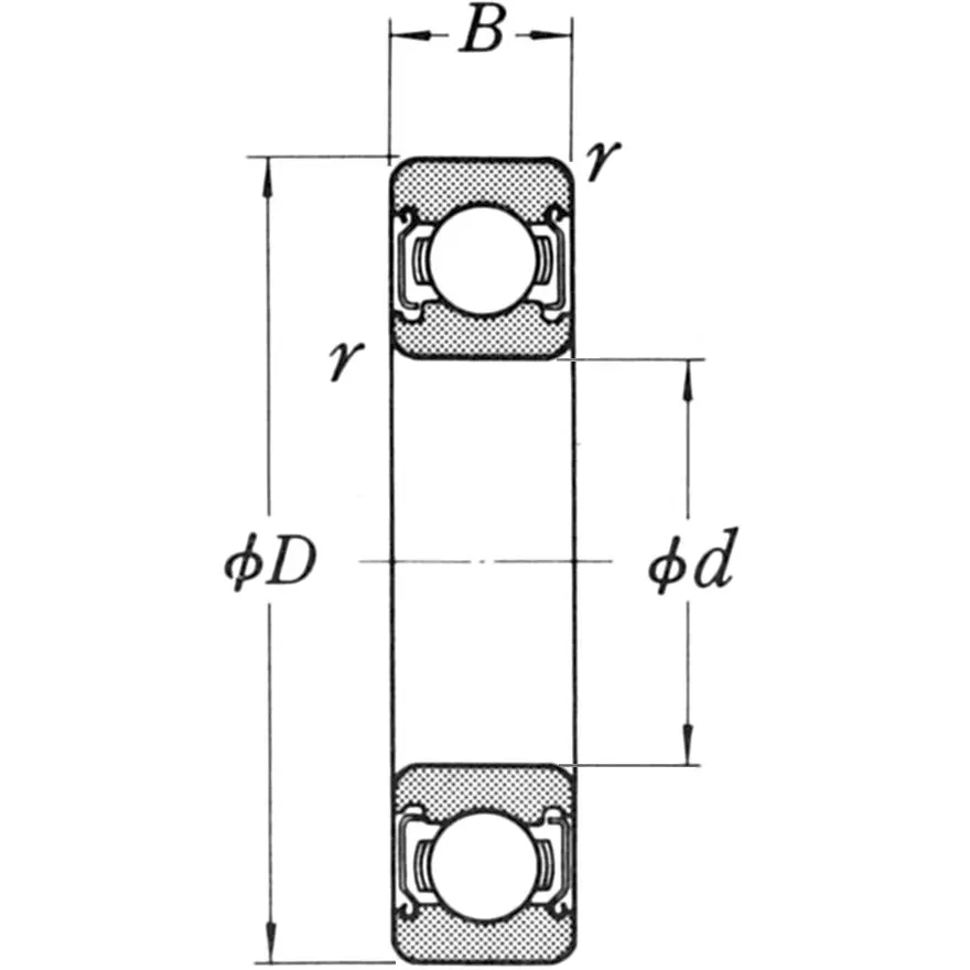nsk-single-row-deep-groove-ball-bearing-6200-series-zz-100x180-mm-diameter-and-34-mm-width-b-6220zz