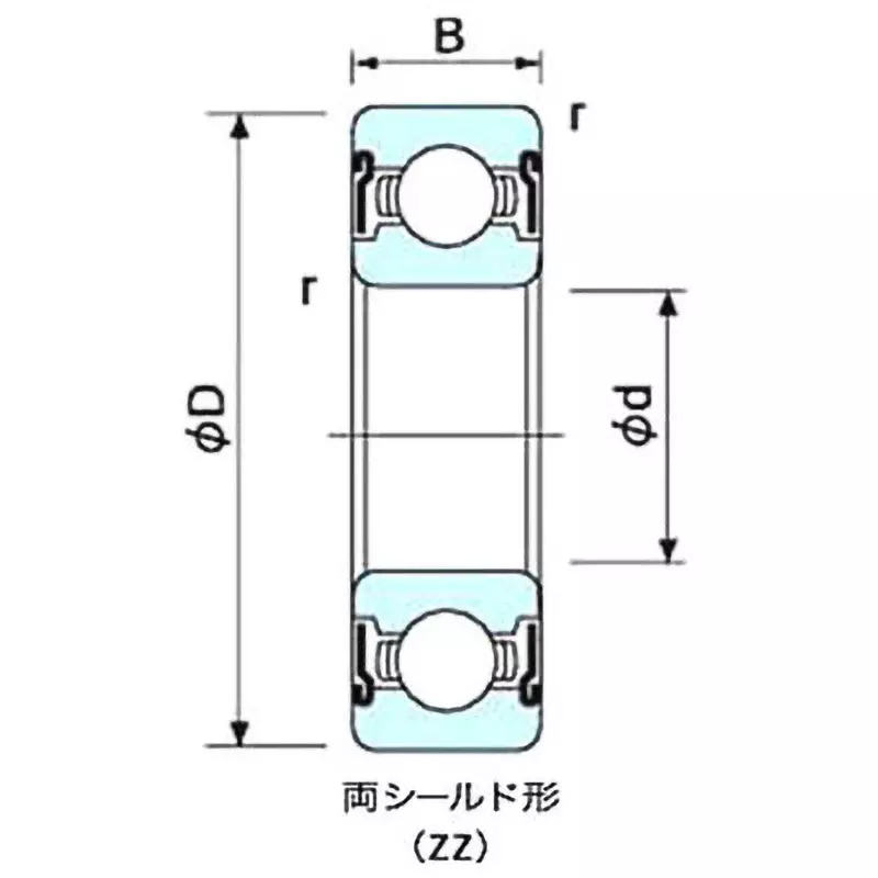 nachi-single-row-deep-groove-ball-bearings-6000-series-zze-nr-15x32-mm-diameter-and-9-mm-width-b-6002zzenr