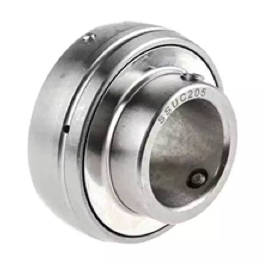 RS PRO Spherical Bearing Stainless Steel 1100 N 710 Kg 25 mm 52 mm, 2612698 (Pack of 5 Pcs)