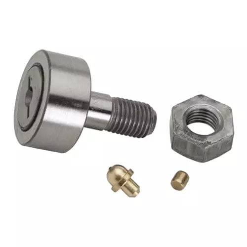 NTN Cam Follower With Shaft, Inner Dia 30 mm, Outer Dia 90 mm, Width 100 mm, NUKR90XH/3AS