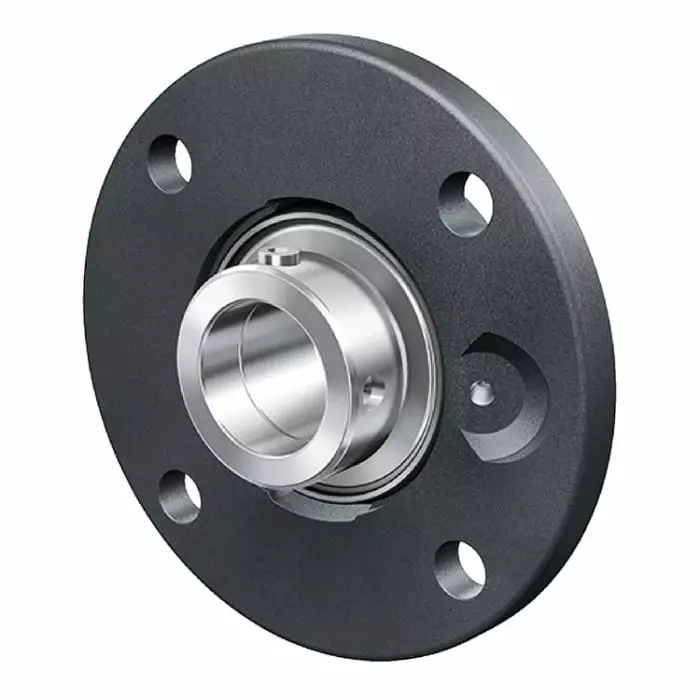 INA 4 Hole Flange Bearing Unit, 75 mm ID, RME75-XL