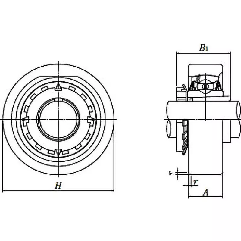 ntn-cartridge-unit-oil-supply-type-40-mm-shank-diameter-ukc308d1