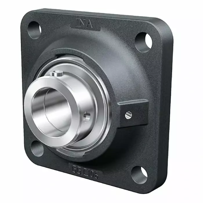 INA 4 Hole Flange Bearing Unit, 55 mm ID, PCJ55-XL