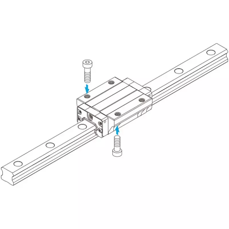 thk-shs-c-type-lm-guide-1000-mm-rail-length-shs35c2ss1000l