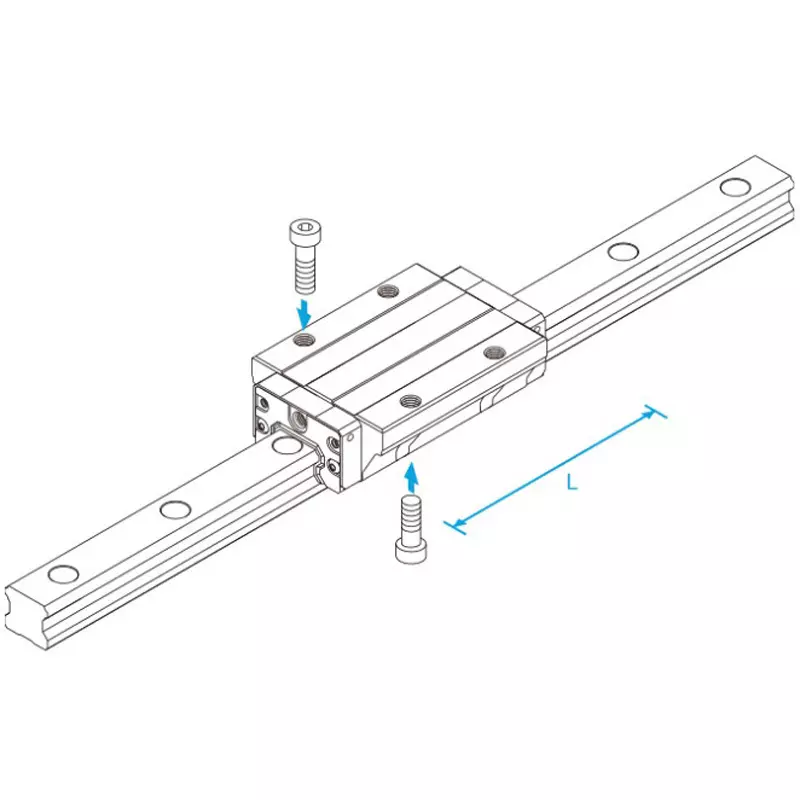 thk-shs-lc-type-lm-guide-700-mm-rail-length-shs15lc1ss700l