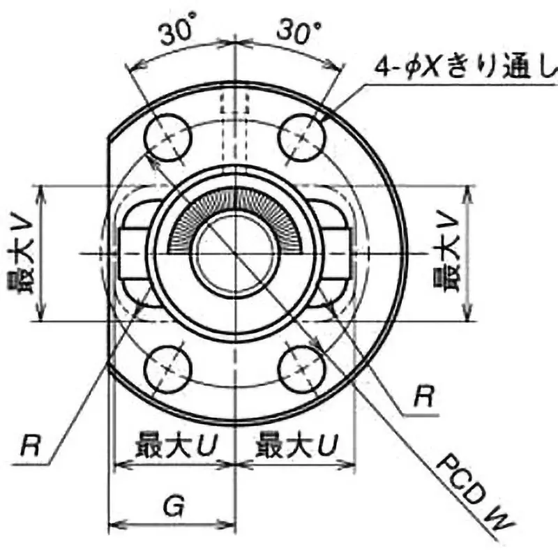 nsk-rnftl-type-rolled-ball-screw-for-transfer-equipment-single-flange-nut-with-seal-35-mm-rod-and-635-mm-ball-dia-rnftl4040a3s