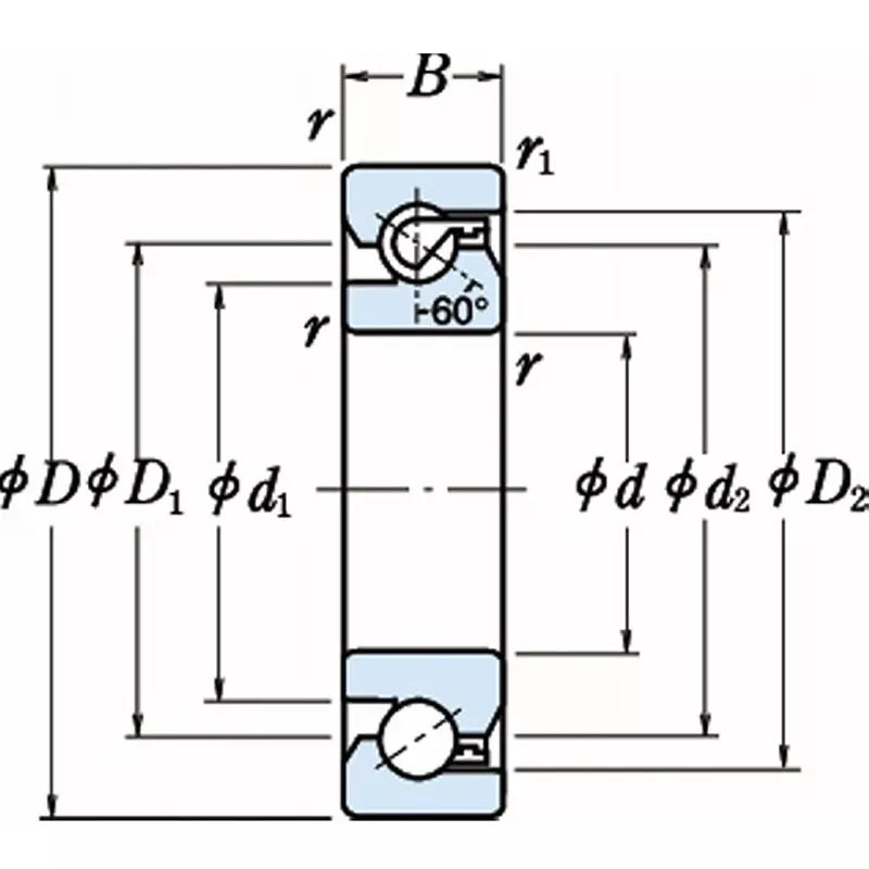 nsk-thrust-angular-contact-ball-bearing-for-ball-screw-support-17x47-diameter-17tac47su