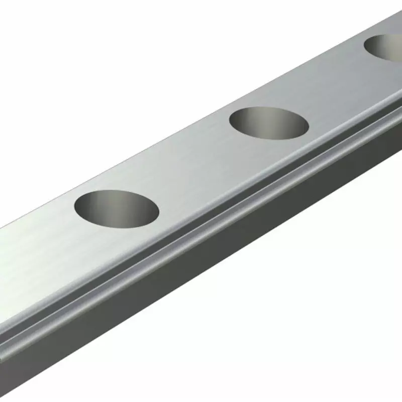 IKO Linear Way L (Standard Type, Track Rail) 9 Size Carbon Steel 340 mm Length, LWL9R340BCSHS1