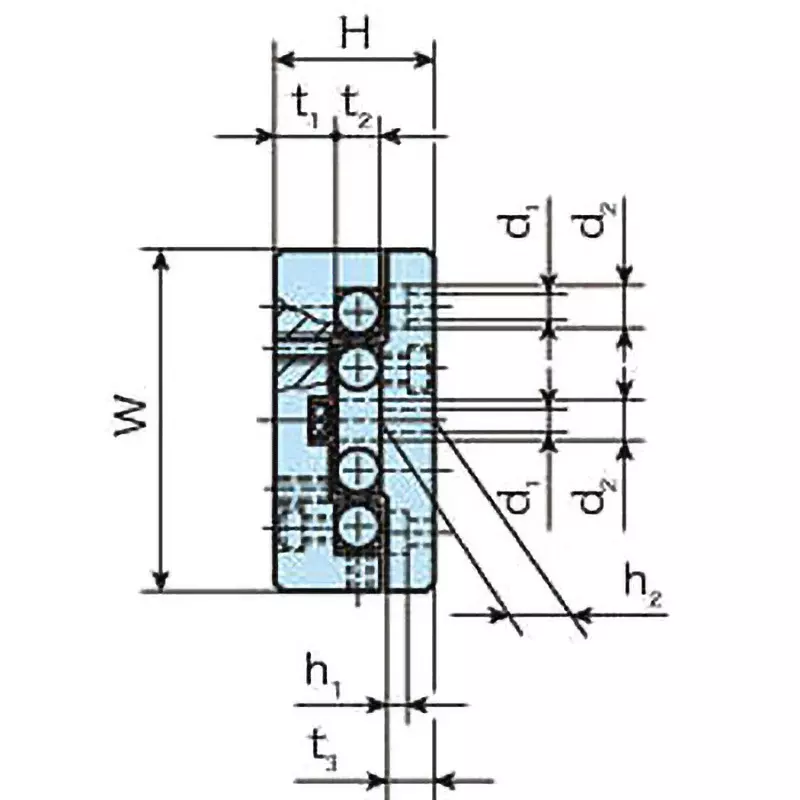 iko-cross-roller-way-125x35-mm-and-17-mm-dimension-difference-01-crwu30-35