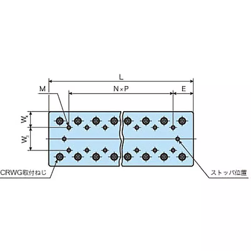 iko-cross-roller-way-125x25-mm-and-17-mm-dimension-difference-01-crwu30-25