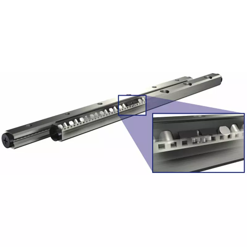 IKO Rack & Pinion Built-In Cross Roller Way H CRWG-H 1x25 mm Dimension NxF, CRWG3-50H