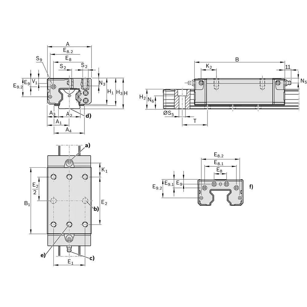 bosch-rexroth-roller-runner-block-carbon-steel-material-c2--medium-preload-class-150-ms-acceleration-r18232222x