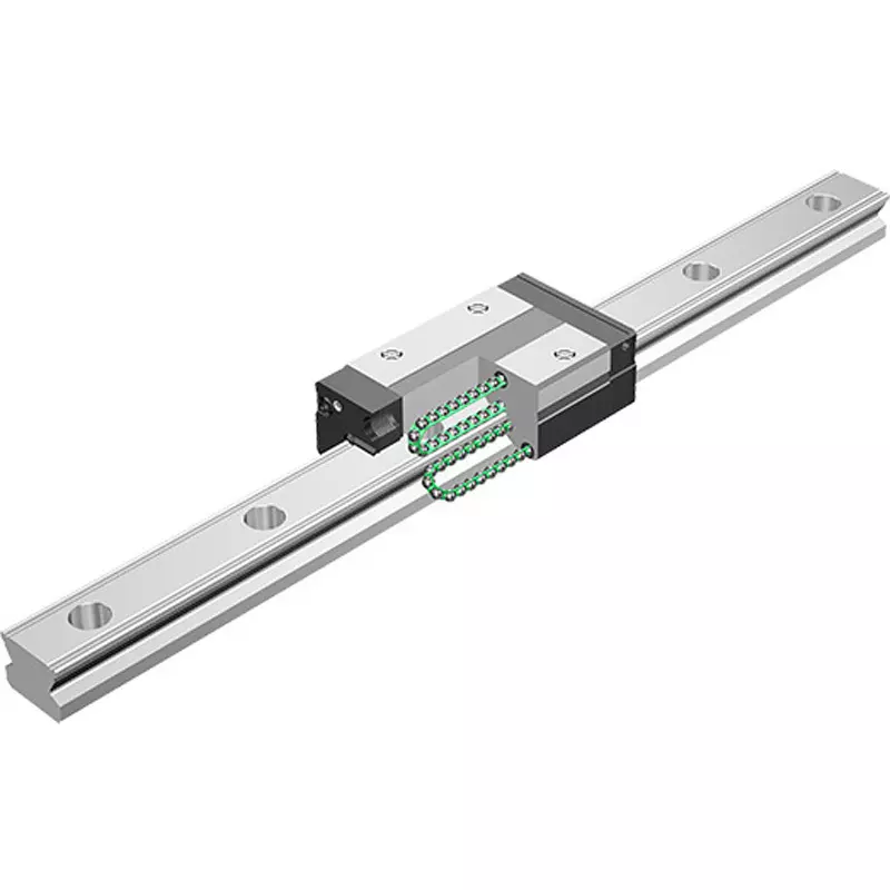 Thk SSR-XW Type LM Guide 280 mm Rail Length, SSR20XW2SS+280L