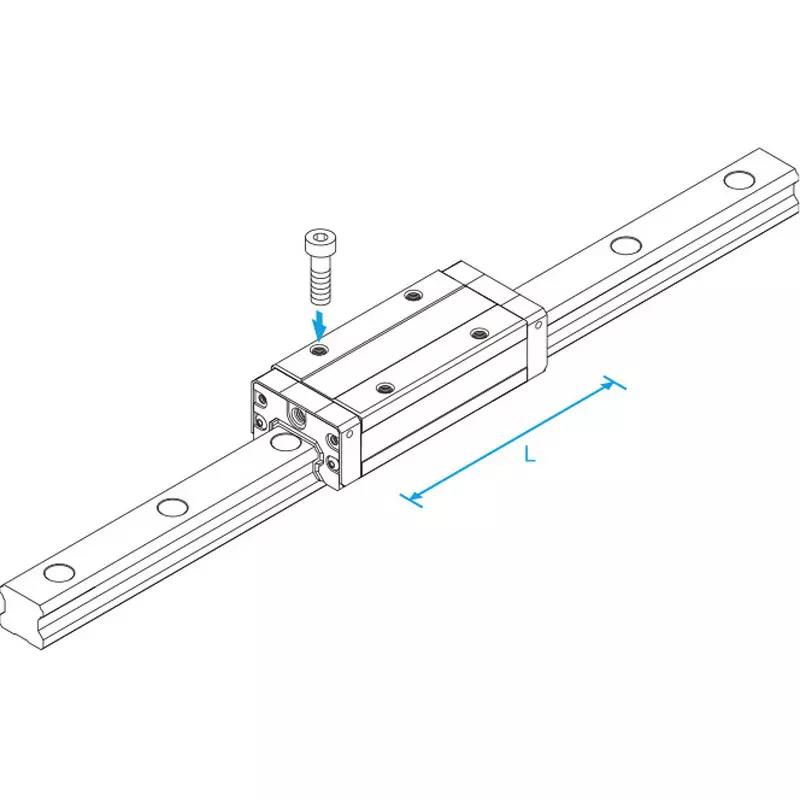 thk-shs-lv-type-lm-guide-1305-mm-rail-length-shs45lv2ss1305l