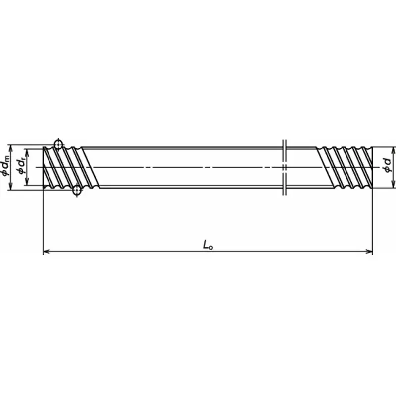 nsk-standard-ball-screw-unfinished-shaft-end-transport-r-series-screw-shaft-rs-mm-lead-rs1632a5