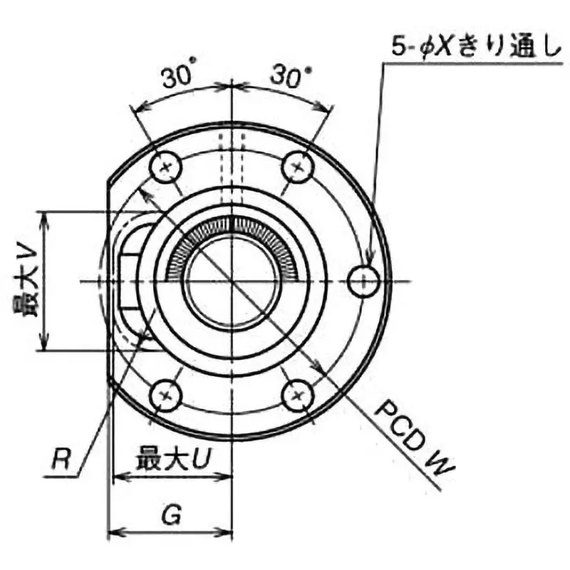 nsk-rnftl-type-rolled-ball-screw-for-transfer-equipment-single-flange-nut-with-seal-30-mm-rod-and-635-mm-ball-dia-rnftl3610a25s