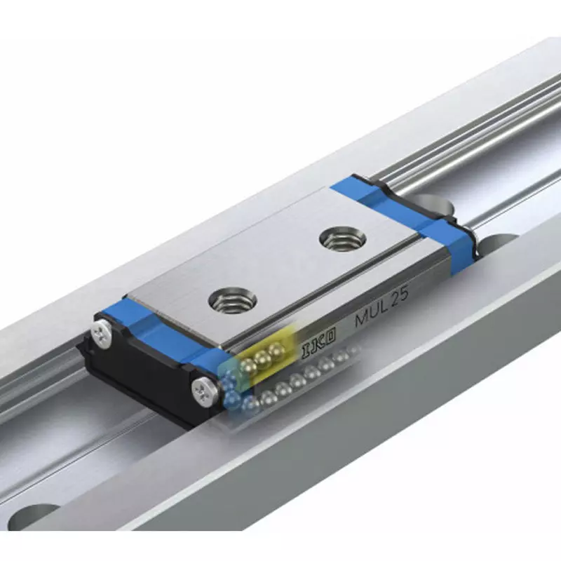 IKO C-Lube Linear Way UL/MUL 25 Size Stainless Steel 315 mm Length, MUL25C1R315