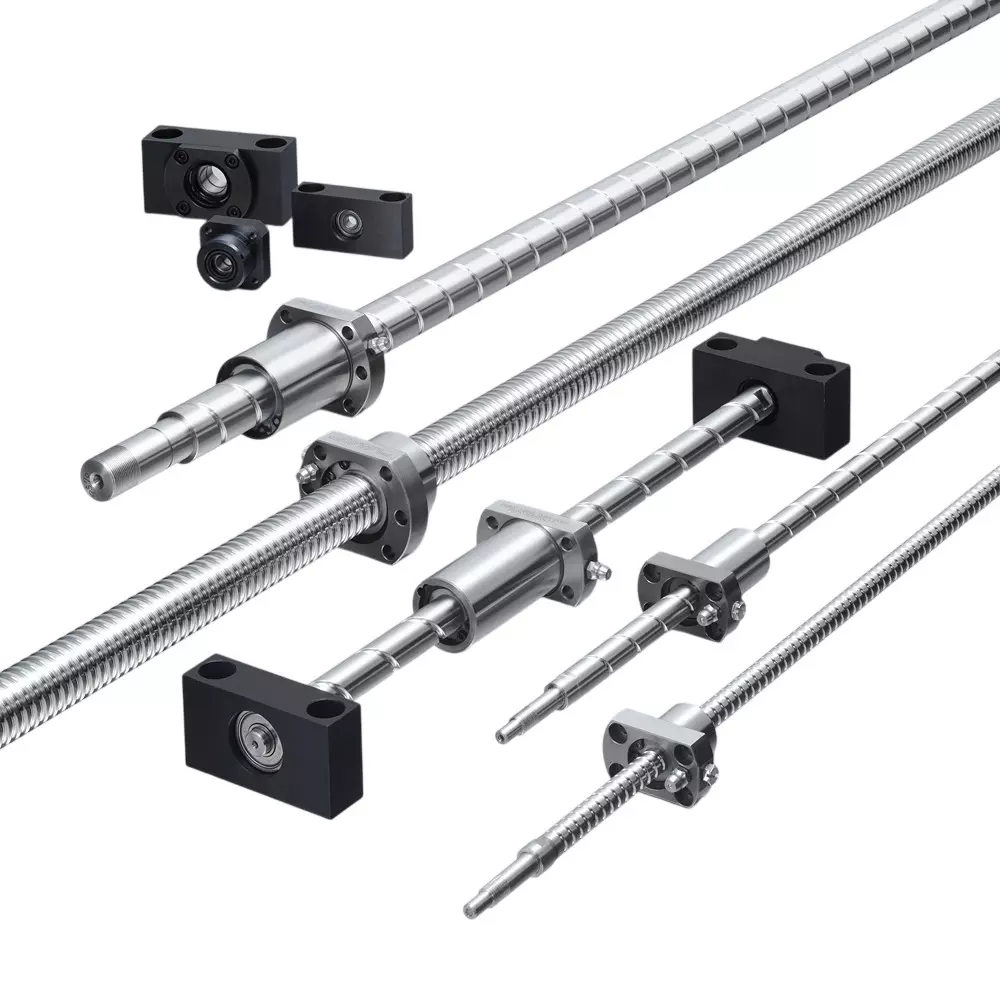 NSK Standard Ball Screw 1.5 mm Lead, W0801MA-7PY-C3Z1.5