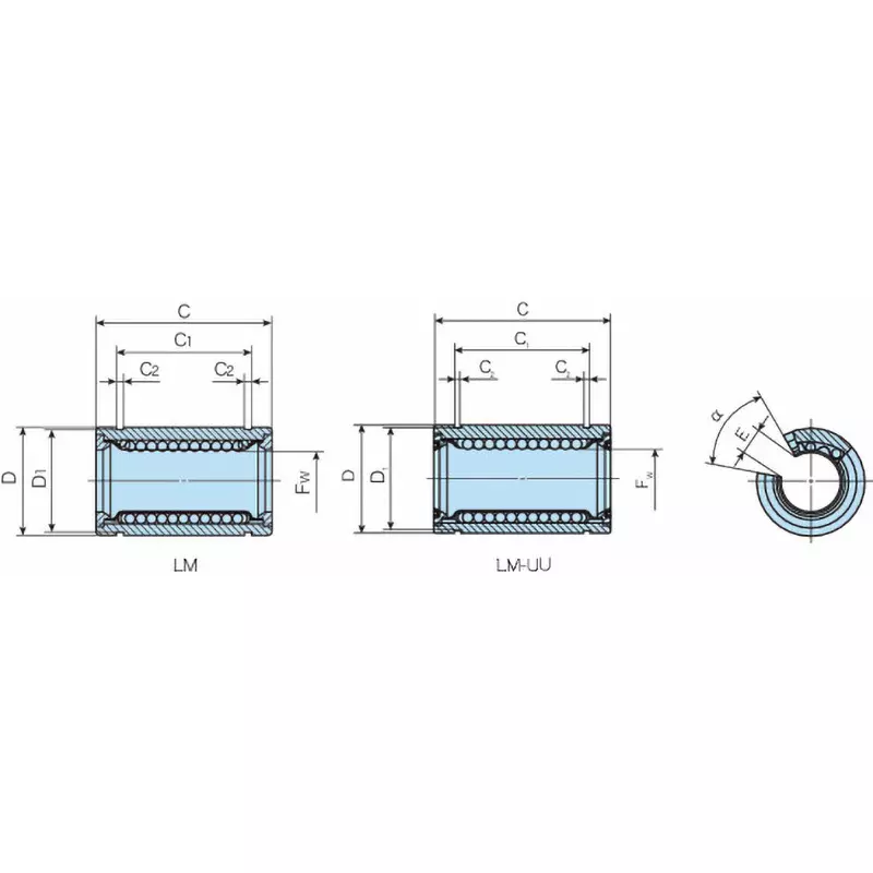 iko-linear-bushing-lm-op-open-type-without-seal-12-m-maximum-eccentricity-lm122130fop