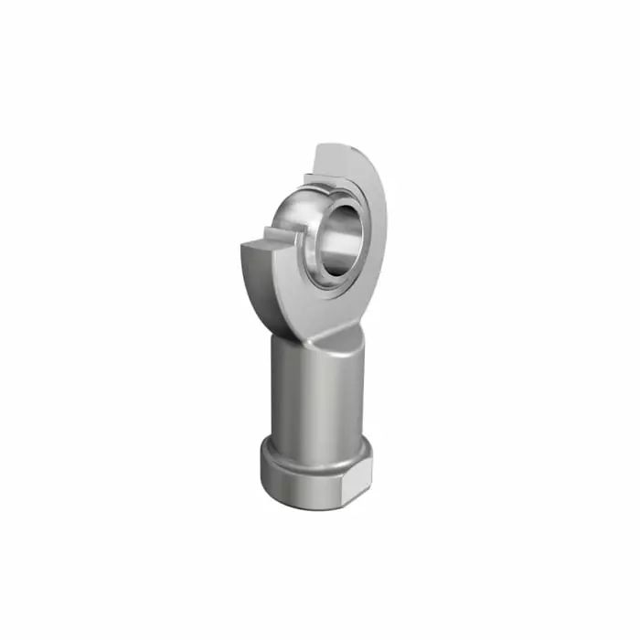 INA M8 Steel Rod End, 8 mm Bore, 48 mm Long, Metric Thread Standard, GIR8-UK