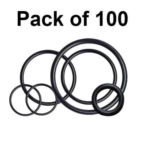 Polytech O Ring 60X3 mm Nitrile Black, PNM 01 (Pack of 100 Pcs)