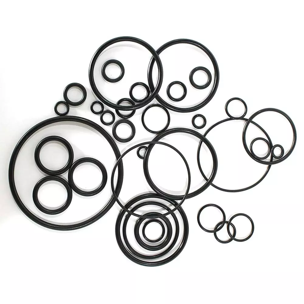 Kesaria O-Ring Repair Kit with Box Nitrile Rubber Leak Proof Black for Plumbing, Machine & Geyser Repair, 5A