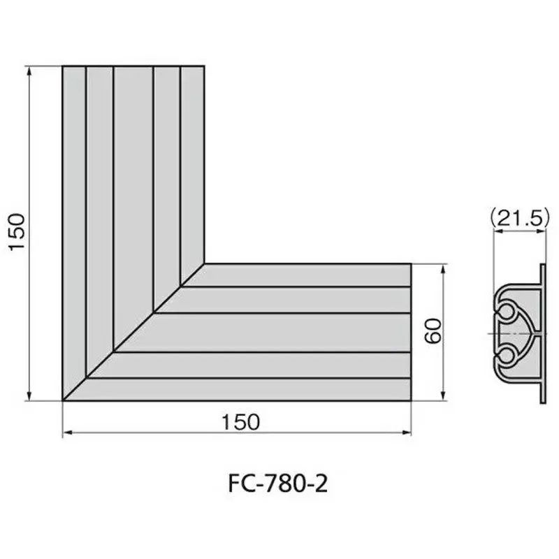TAKIGEN Rubber Seal Vinyl Chloride Black, FC-780-2