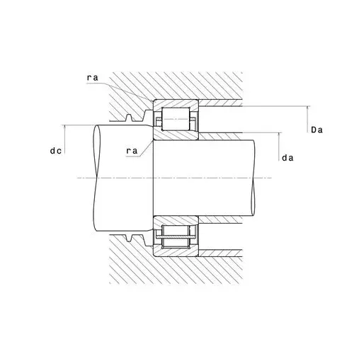 NTN Single Row Cylindrical Roller Bearing, Inner Dia 170 mm, Outer Dia 360 mm, Width 120 mm, NJ2334