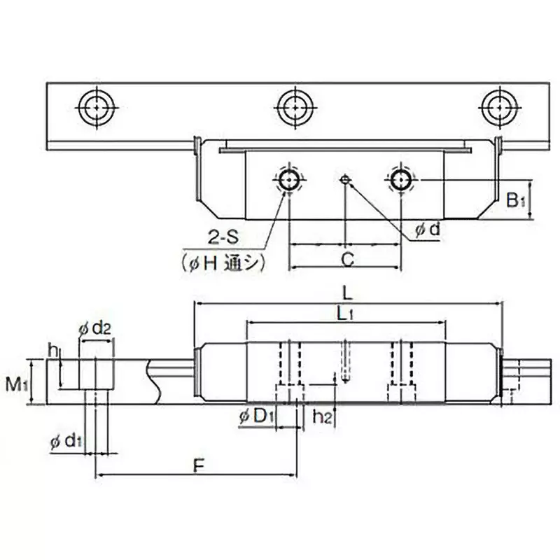thk-hr-type-linear-motion-block-125x24-mm-hr4085tuublock