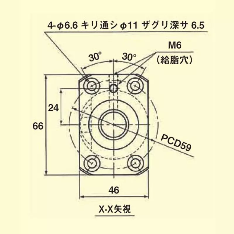 thk-standard-lead-precision-ball-screw-20-mm-shaft-outer-dia-bnk-2010-25rrg21299lc7y