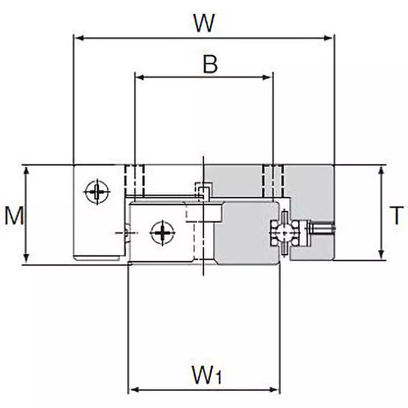 Thk LS/LSP/LSC Type Linear Ball Slide 8.5 mm Dimension B, LS1027