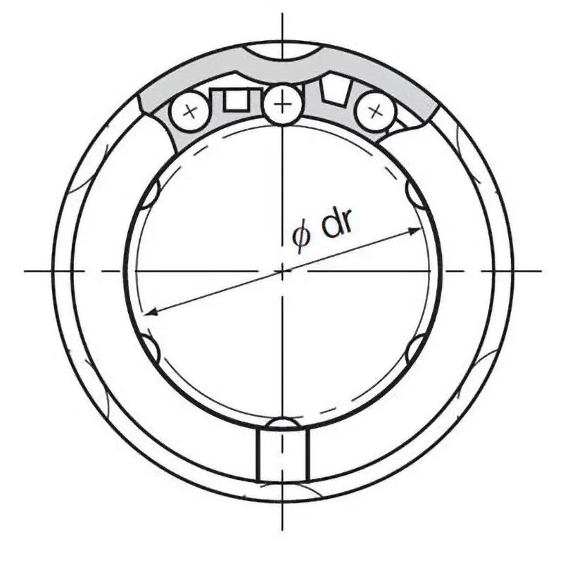 thk-stainless-steel-type-linear-bush-straight-15-mm-outer-dia-lm-8mg
