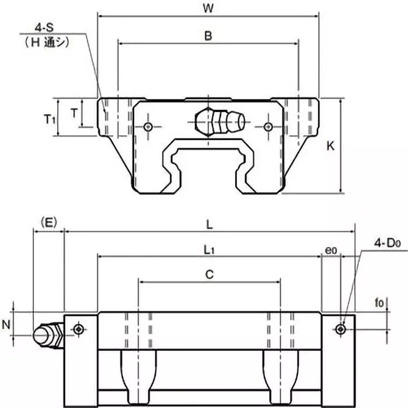 thk-linear-motion-block-shs-c-type-shs25css-block-only