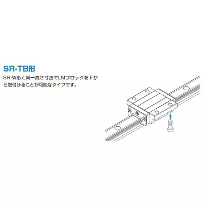 thk-sr-tb-type-linear-motion-block-60-mm-dimension-b-sr25tb1ssgk-block