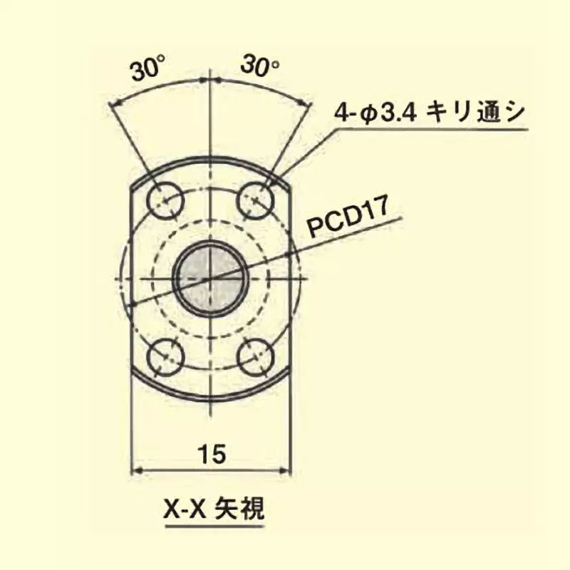 thk-standard-lead-precision-ball-screw-6-mm-shaft-outer-dia-bnk-0601-3g0130lc3y
